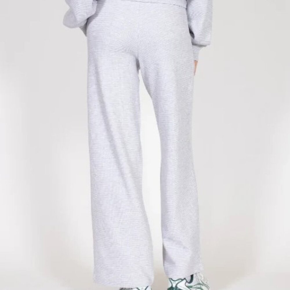 NWT Brunette the Label BTL Waffle Knit Pants, Pebble Grey, Size 3X/4X, P… - Picture 4 of 5